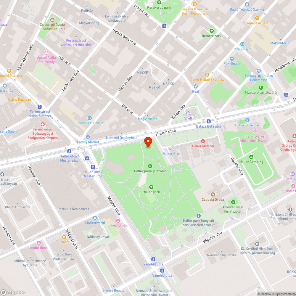 Elhanyagolt játszótér bejelentés helye