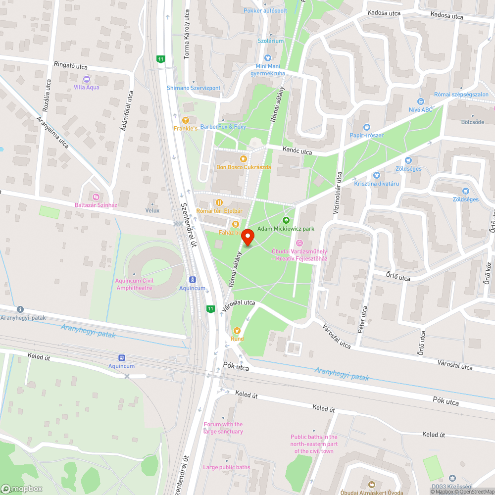 Famaradványok bejelentés helye