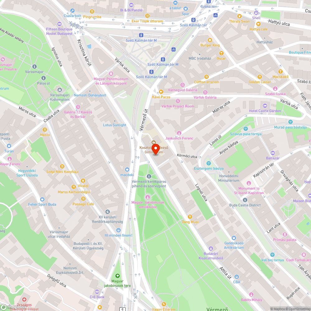 Nem működő ívócsap bejelentés helye