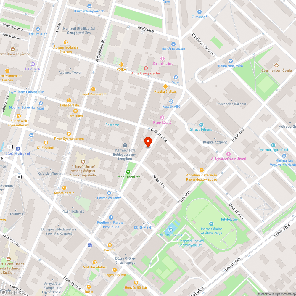 Több helyen lekopott, hiányos kerékpársáv bejelentés helye