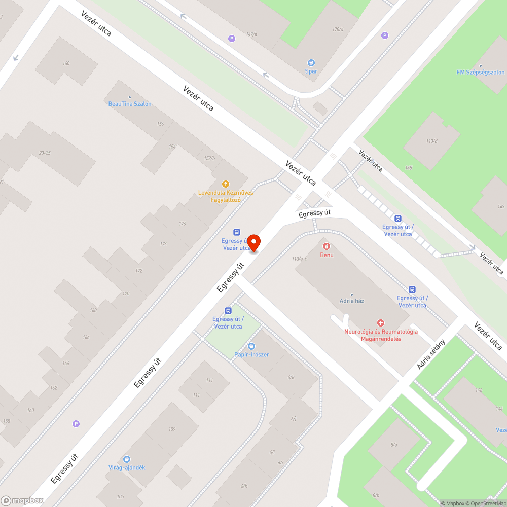 Járhatatlan járdaszakasz bejelentés helye