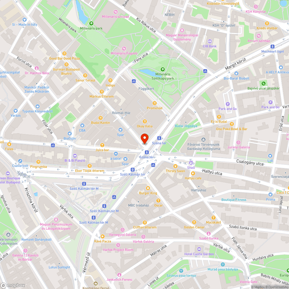 Elhasználódott úttest bejelentés helye