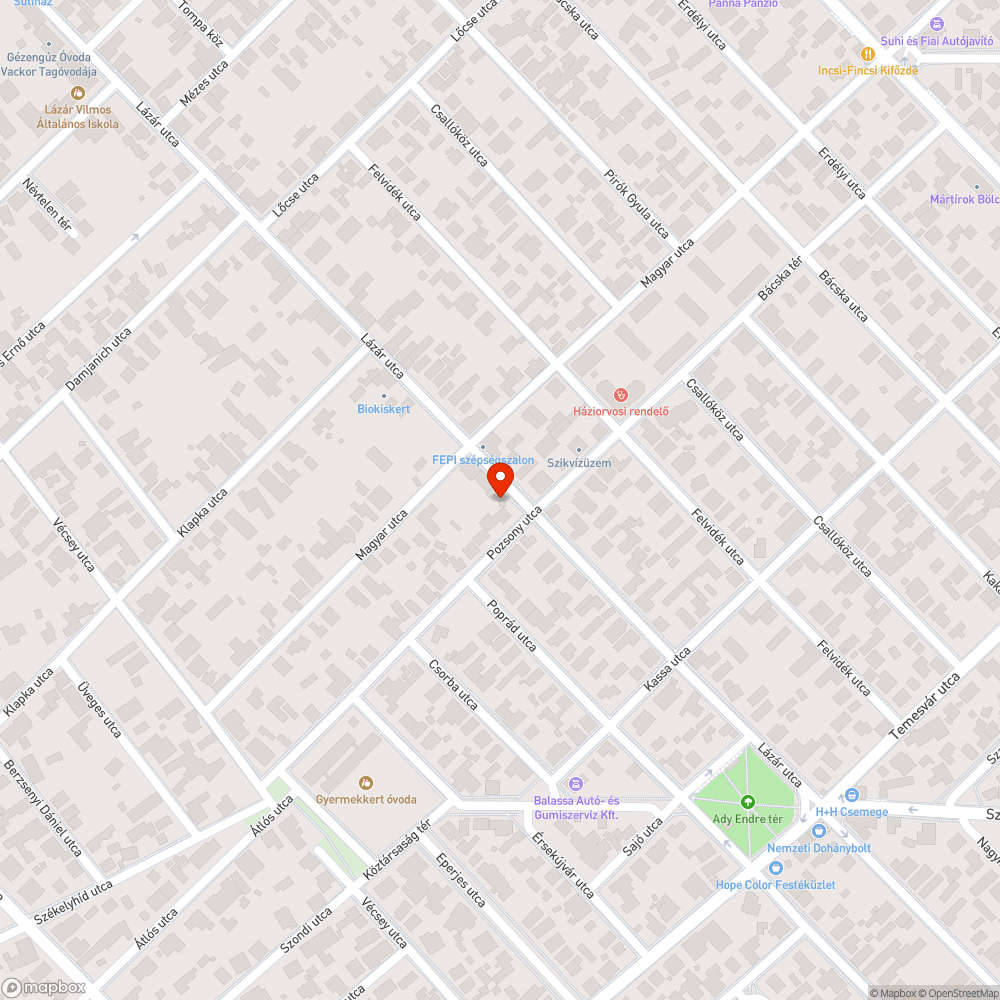 Graffitis közműszekrény bejelentés helye