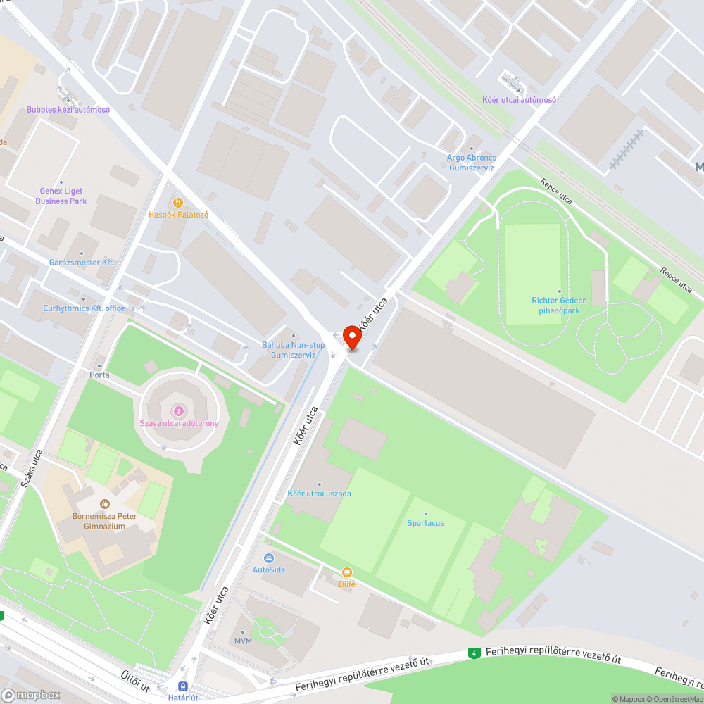 Megdőlt jelzőtábla bejelentés helye