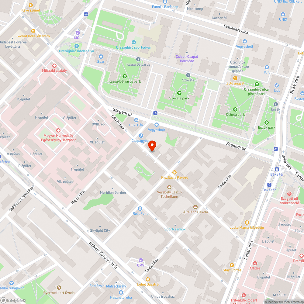 Lèpcső lóg a járdára bejelentés helye