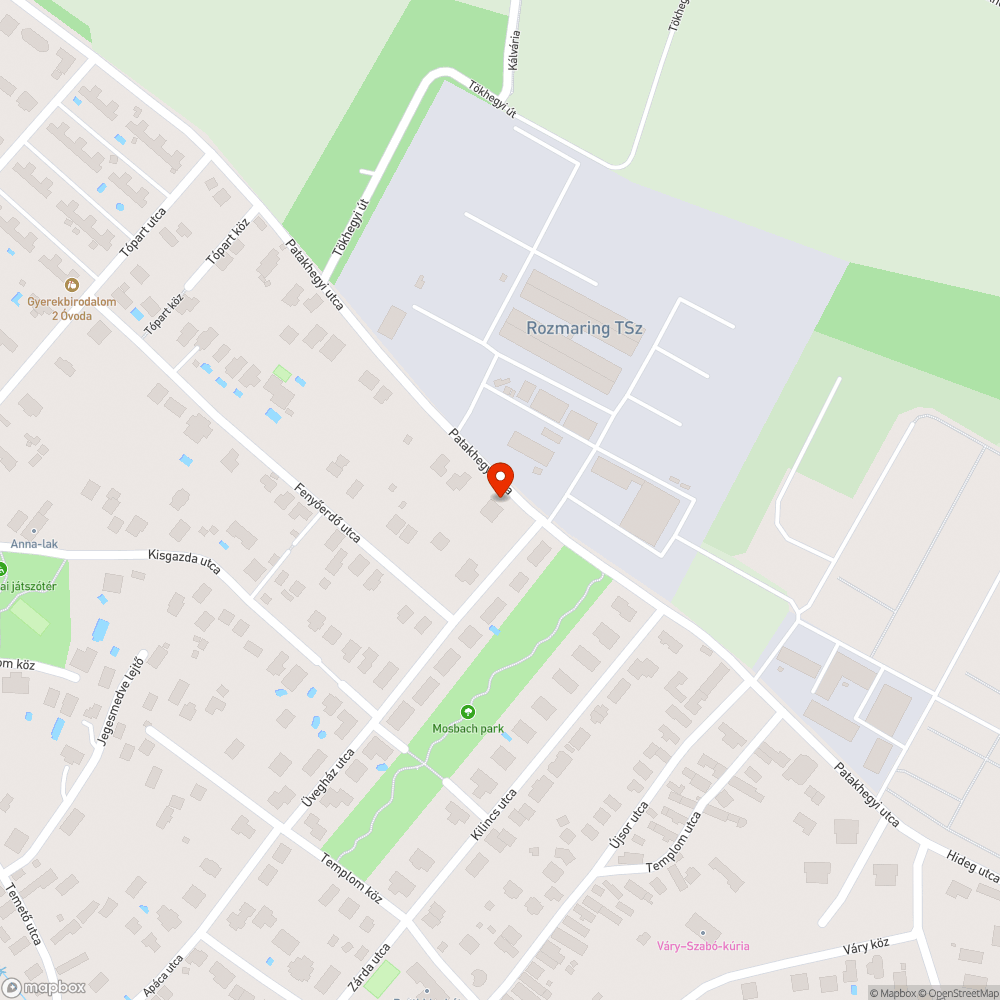 kátyuk a patakhegyi úton bejelentés helye