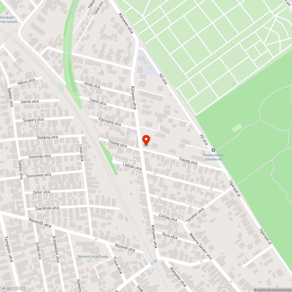 Parkolás az út szélén bejelentés helye