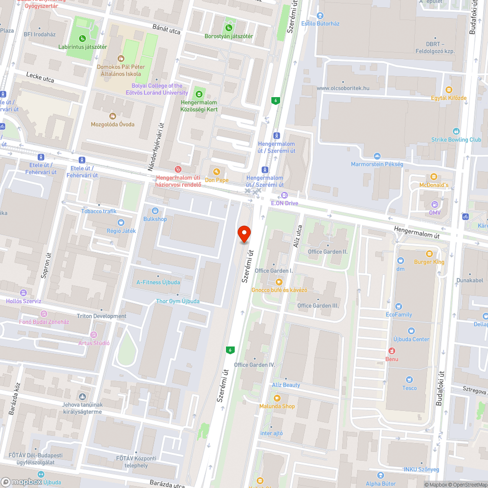 Rengeteg szemét bejelentés helye