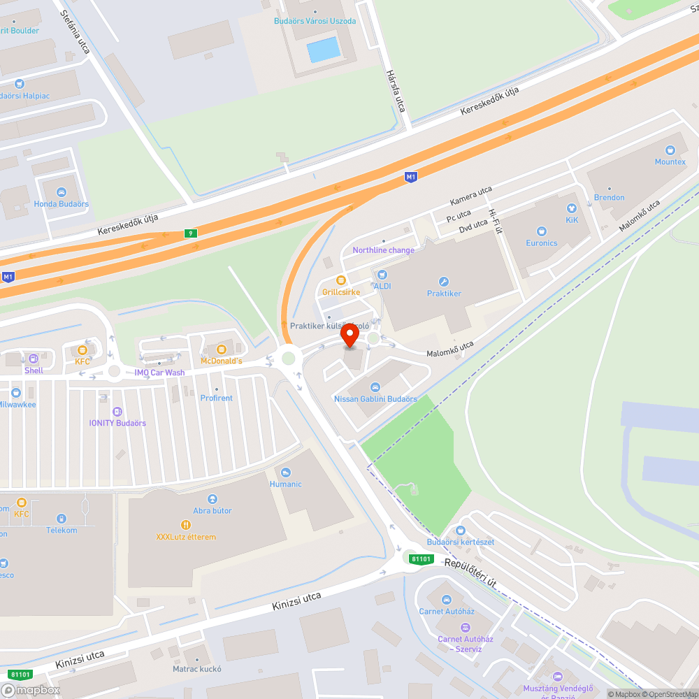 Gazdátlan járdasziget bejelentés helye