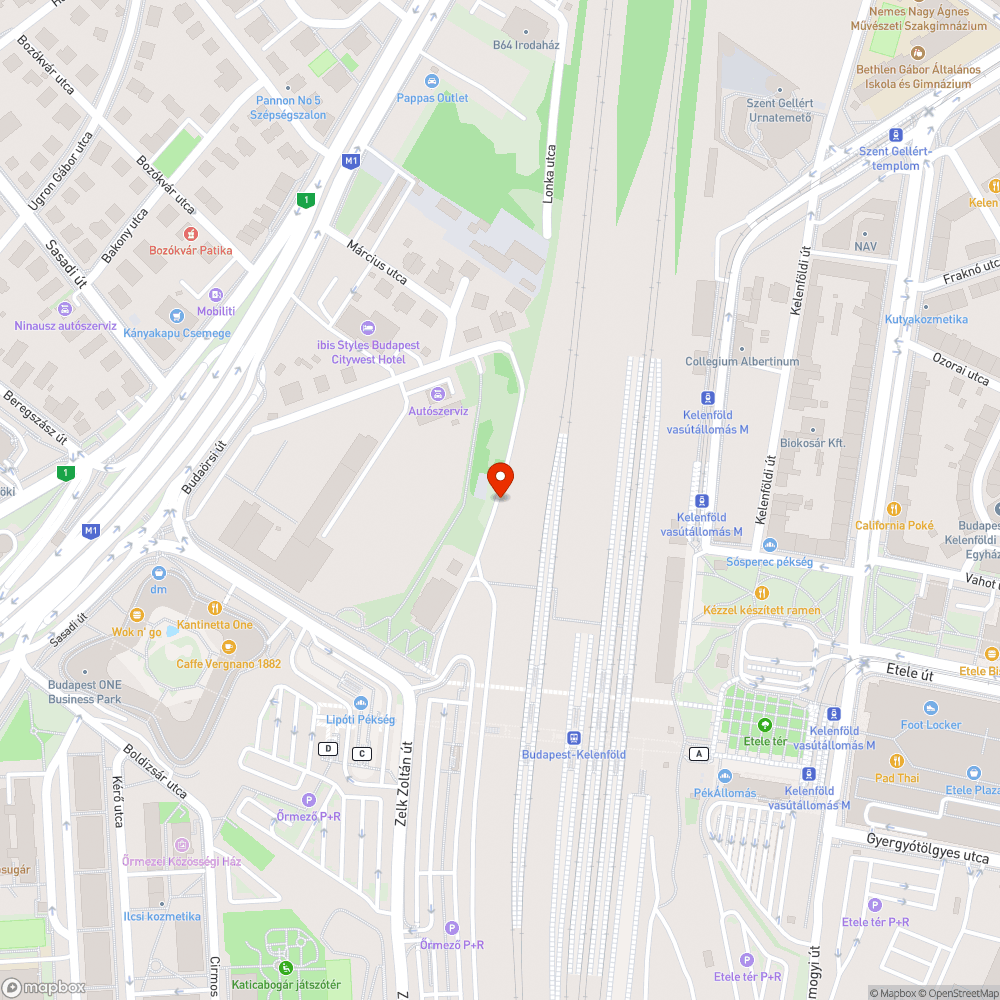 Zöldterület elszemetesedése bejelentés helye