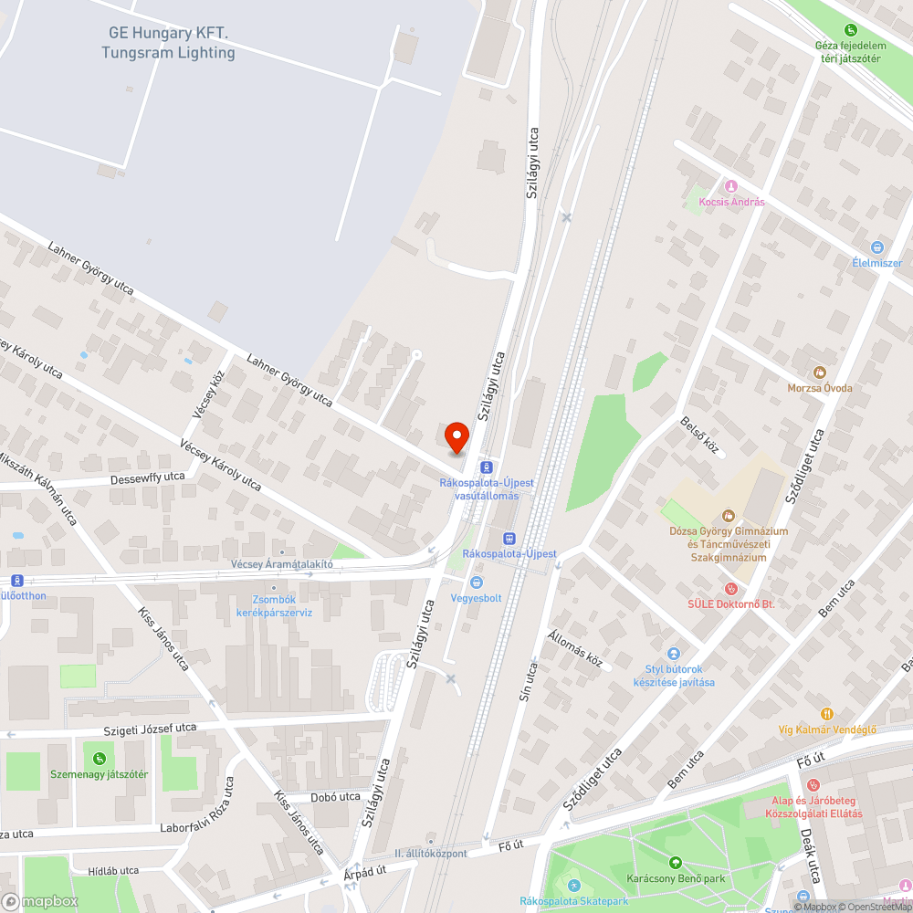 szemét bejelentés helye