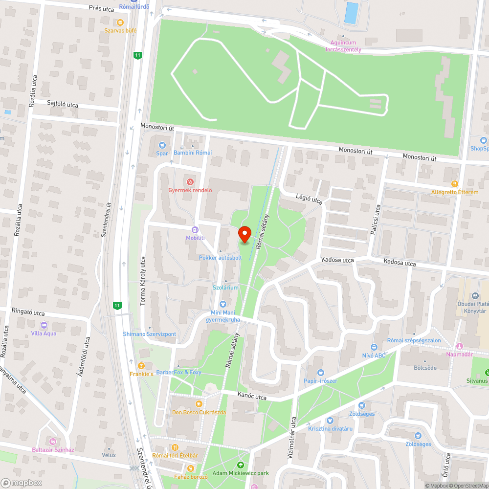 Gyűlik az avar a hulladékfelfogó rácsnál bejelentés helye