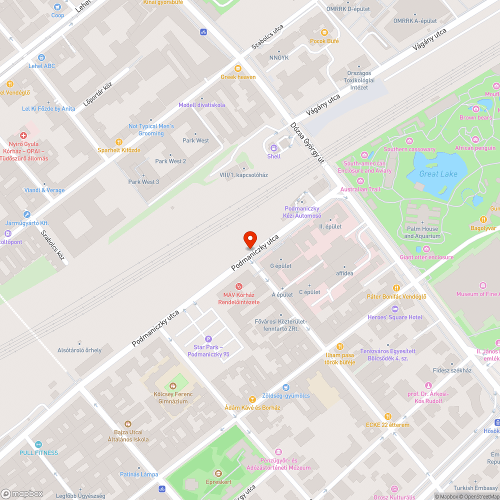 Illegális szemét bejelentés helye