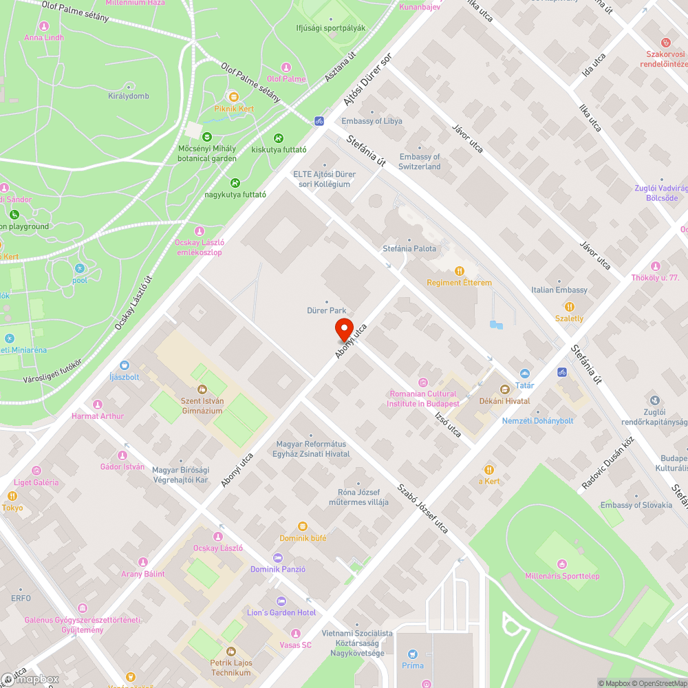 A 14. ker (1146) -i Abonyi utca és Izsó U -nál már egy hónapja nem lett az illegálisan odadobott hulladék elszallitva. bejelentés helye