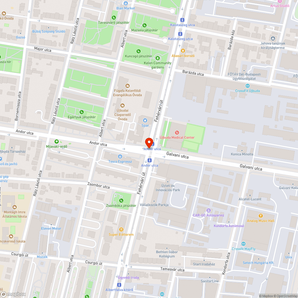 Nyomvonalas helyreállítás hiba bejelentés helye