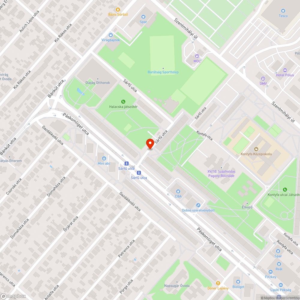 Illegálisan kihelyezett hulladék bejelentés helye