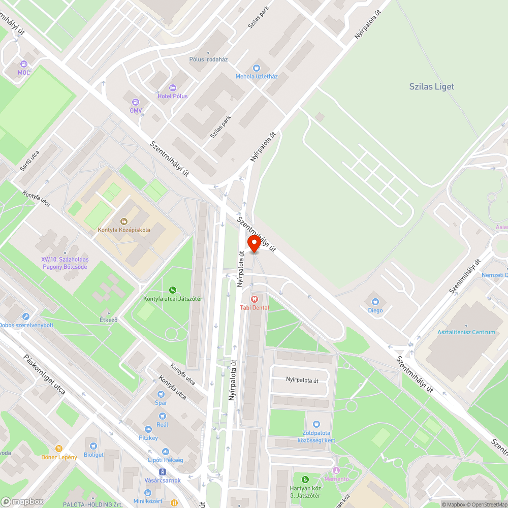 Közlekedési tábla bejelentés helye