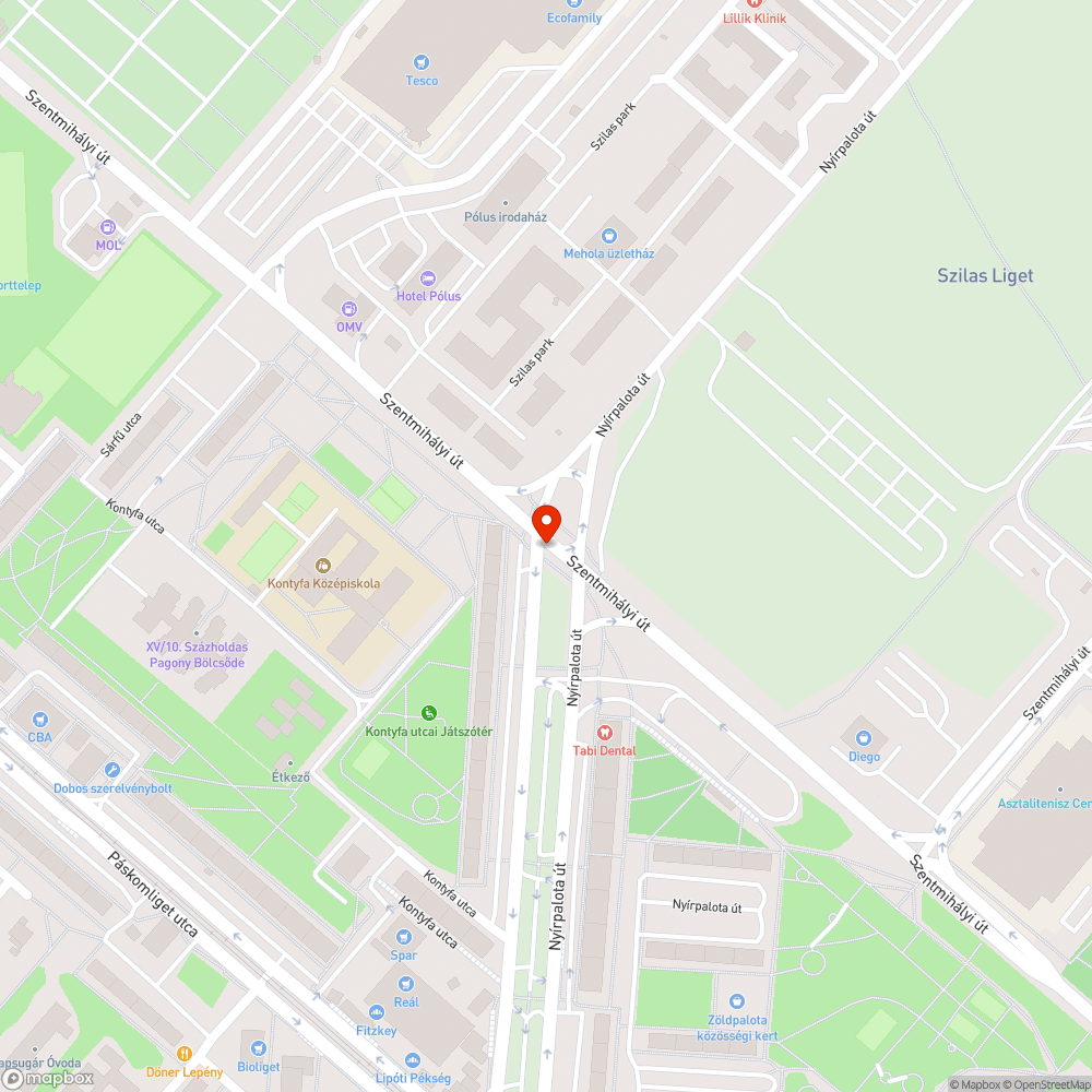 Hiányzó pollerek bejelentés helye