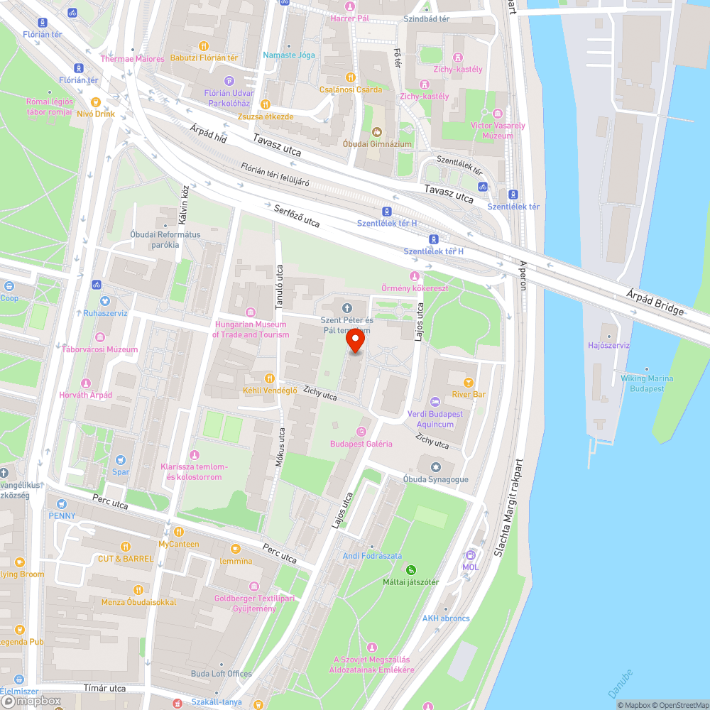 III. Óbudai utca 6. sz. (rendelő) előtt víznyelő tisztítása bejelentés helye