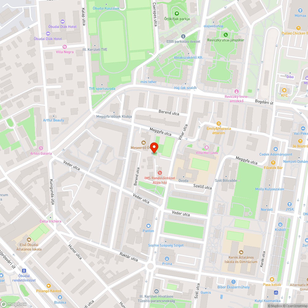 Avar es zoldhulladek, szemet bejelentés helye