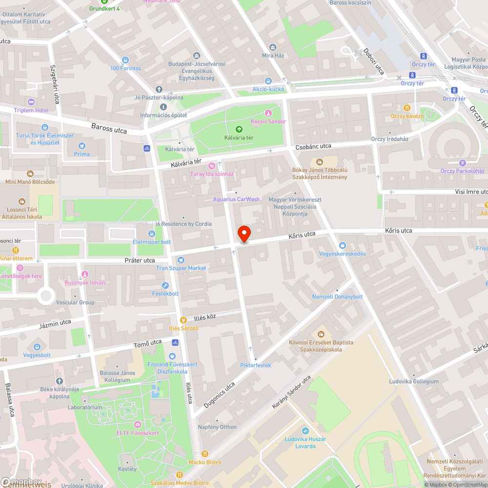 kátyú és burkolat süllyedés bejelentés helye