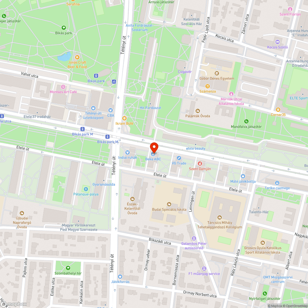 Szigetelőanyag közterületen szétszórva bejelentés helye