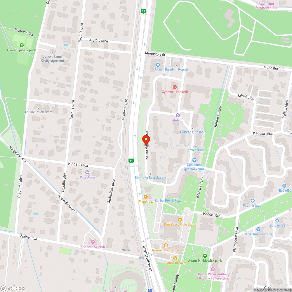 Zöldhulladék bejelentés helye