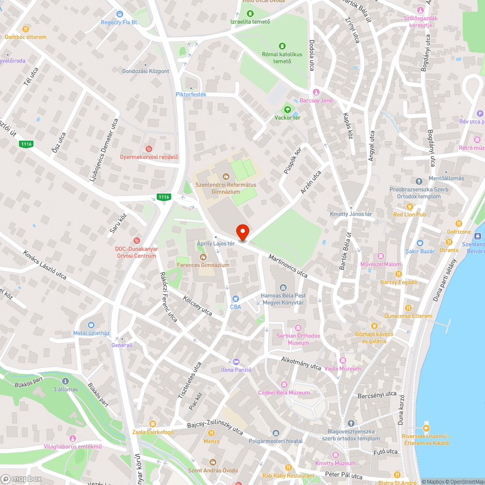 Kitépett szemeteskuka az Arzén utcánál bejelentés helye