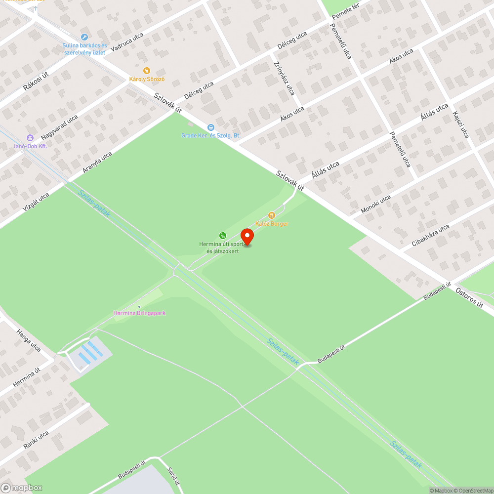 Megrongált játék a játszótéren bejelentés helye