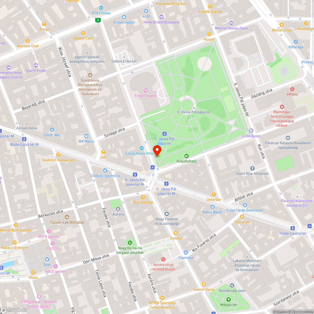 "Átmenetileg" nem működő lift bejelentés helye