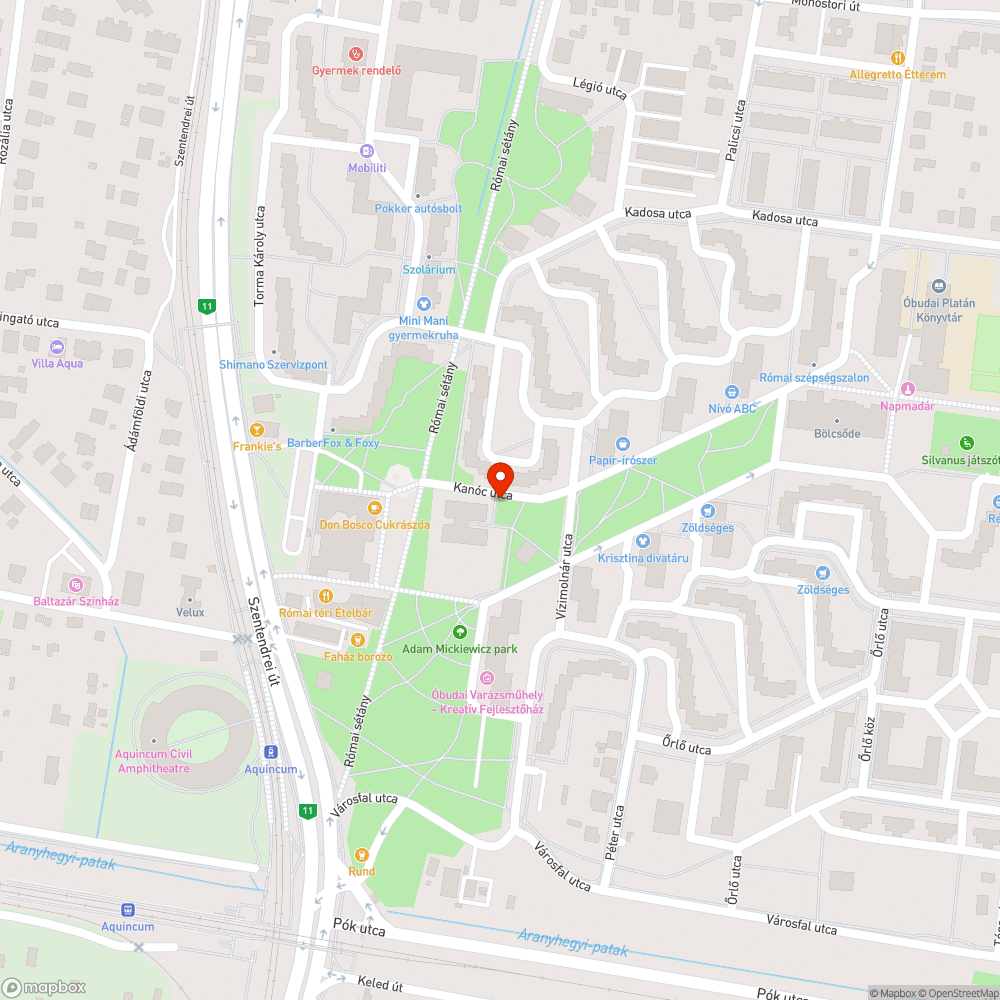 Tönkretett szemetes bejelentés helye