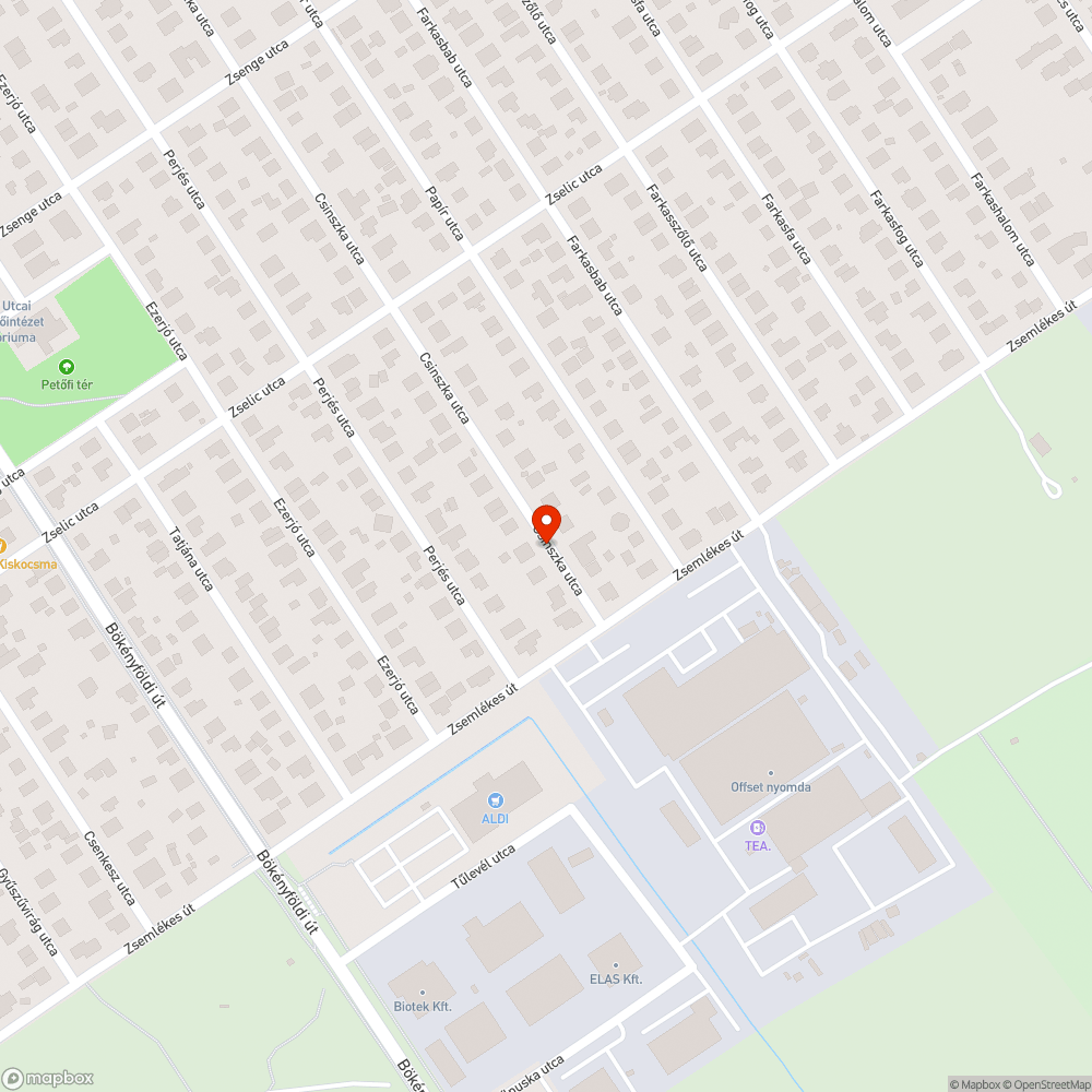 Úton kátyú páros bejelentés helye