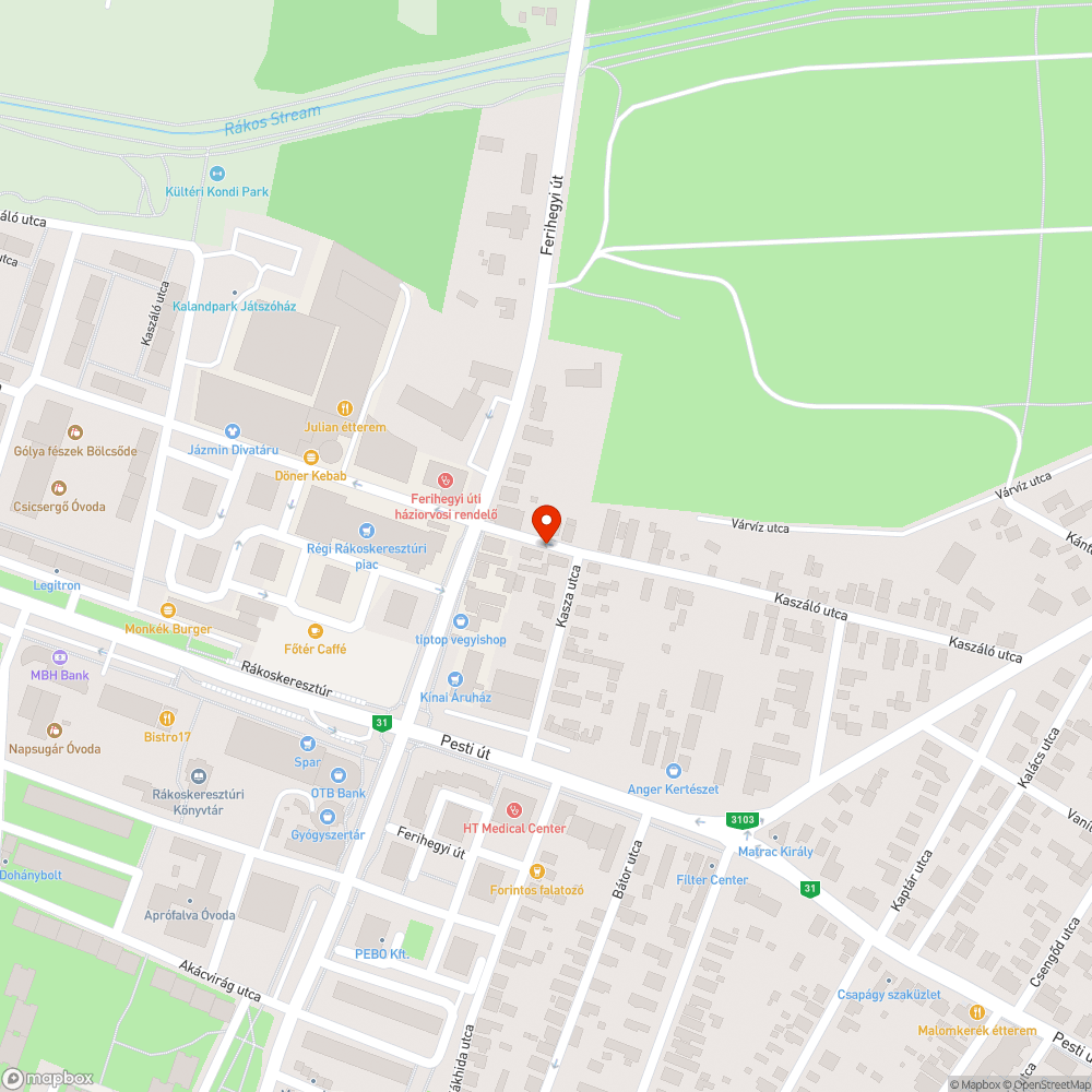 Lyuk az úttesten bejelentés helye