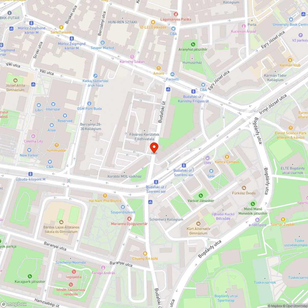 Ritkán takarított buszmegálló(33 -133E)  + graffiti Budafoki út / Szerémi sor bejelentés helye