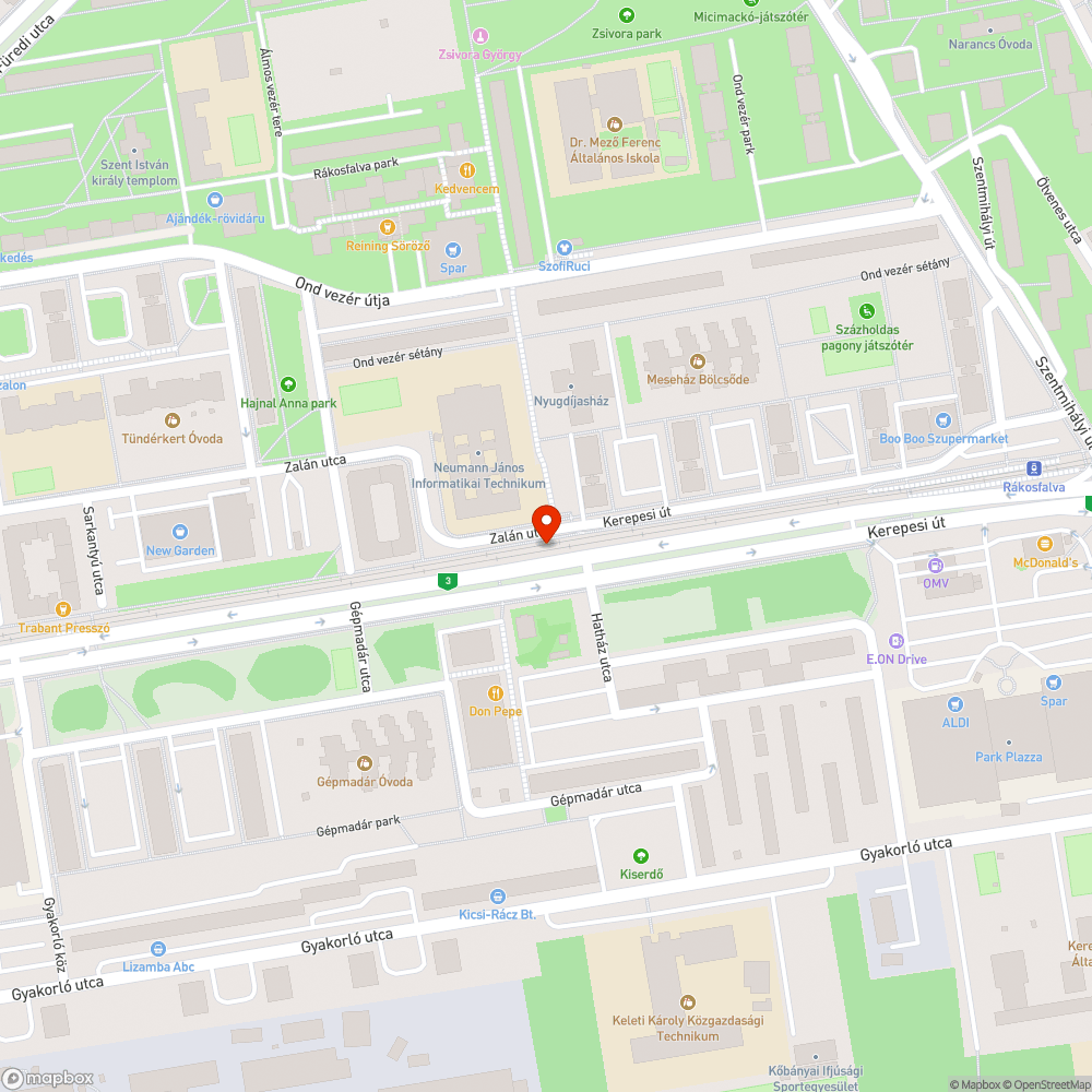 Kőtörmelékek a HÉV sín mellett. bejelentés helye