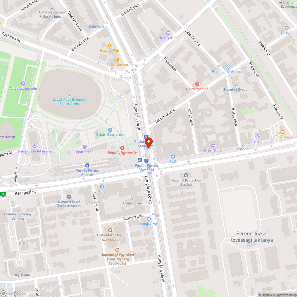 Kitört terelőkorlát a villamosmegállóban bejelentés helye