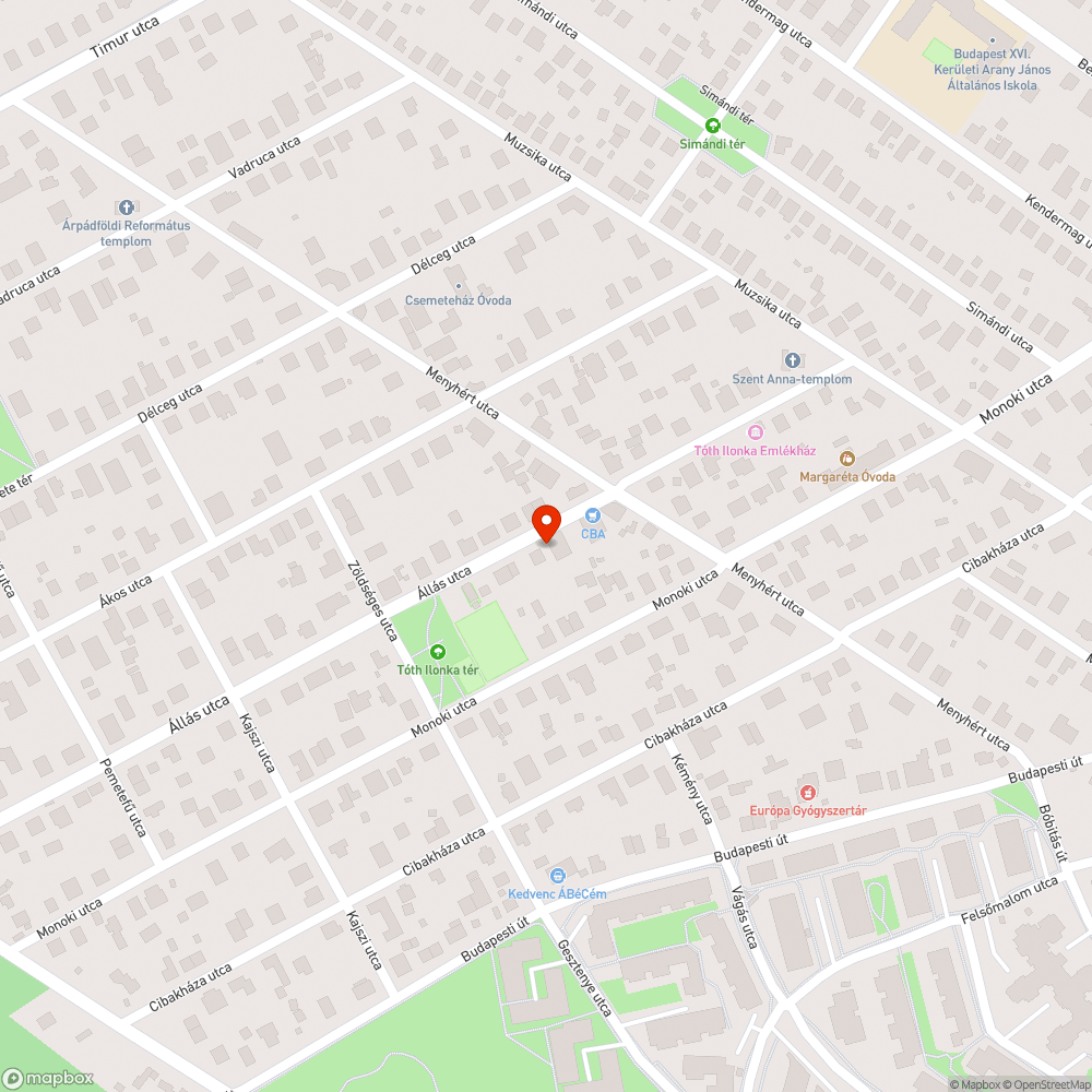 Leszakadt kábel bejelentés helye