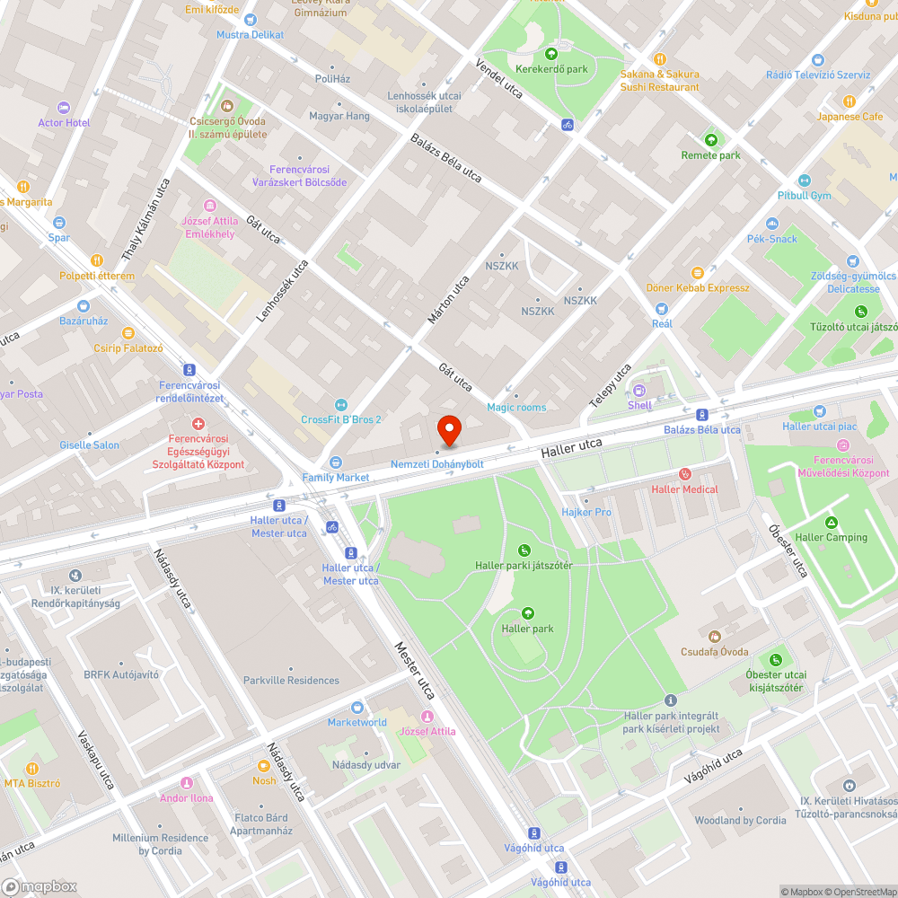 lom bejelentés helye