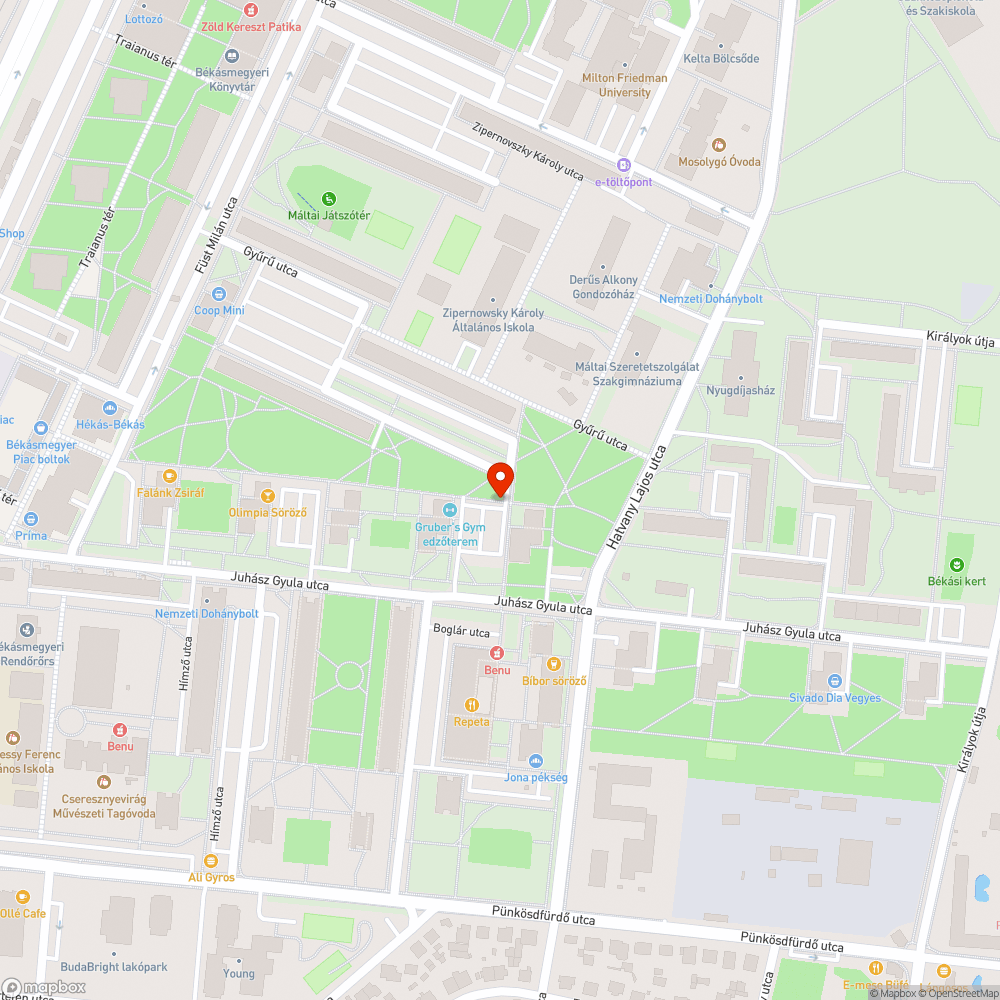 Gumigyilkos feljáró bejelentés helye