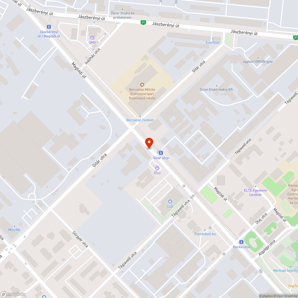 Leamortizálódott postaláda bejelentés helye