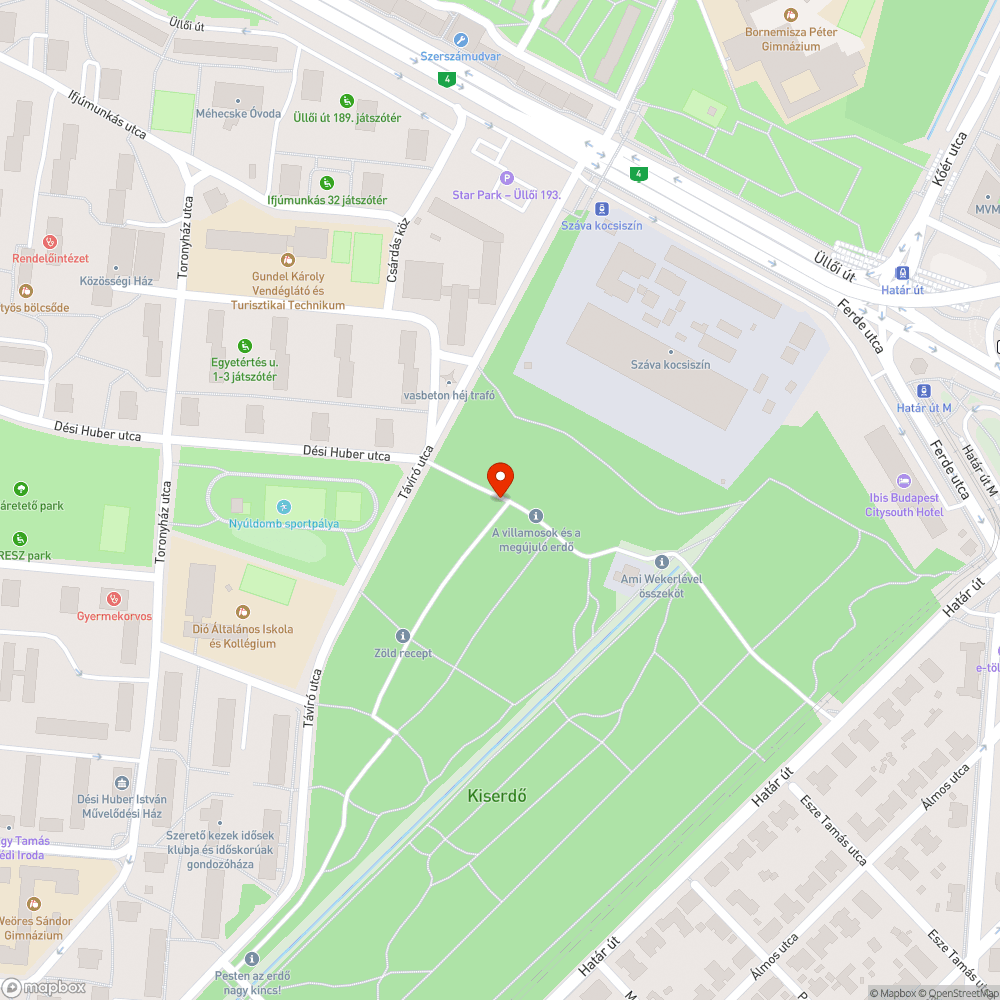 széthagyott szemét bejelentés helye