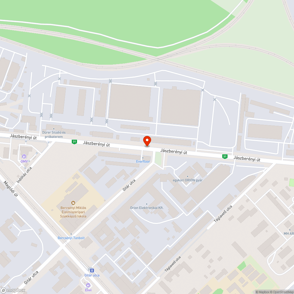 Autógumi a buszmegállóban bejelentés helye