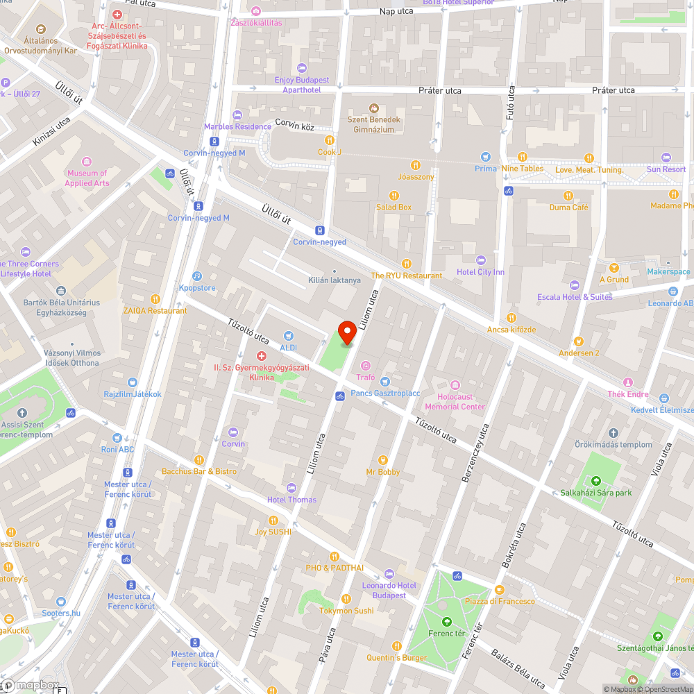 lom bejelentés helye