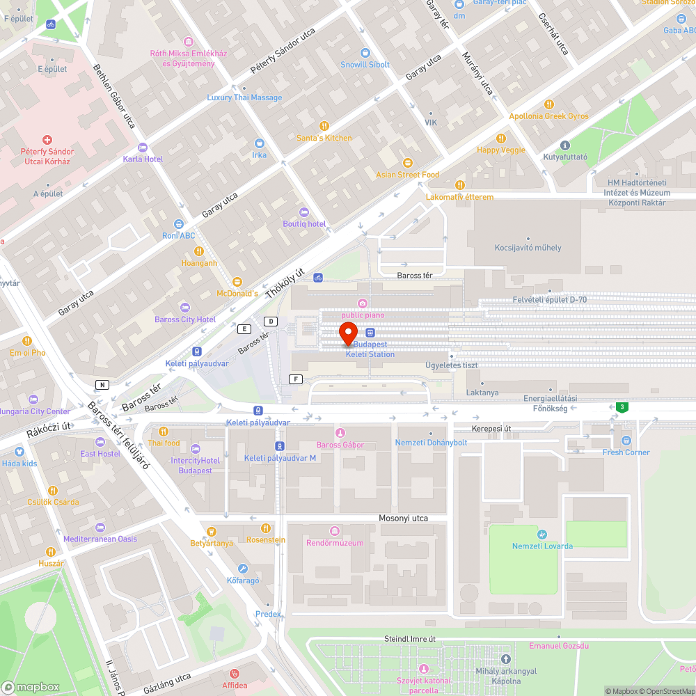 Szemét bejelentés helye