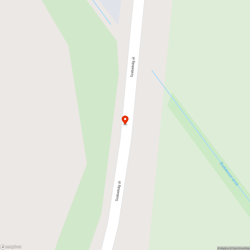 Illegális szemét Budaörs déli határán bejelentés helye