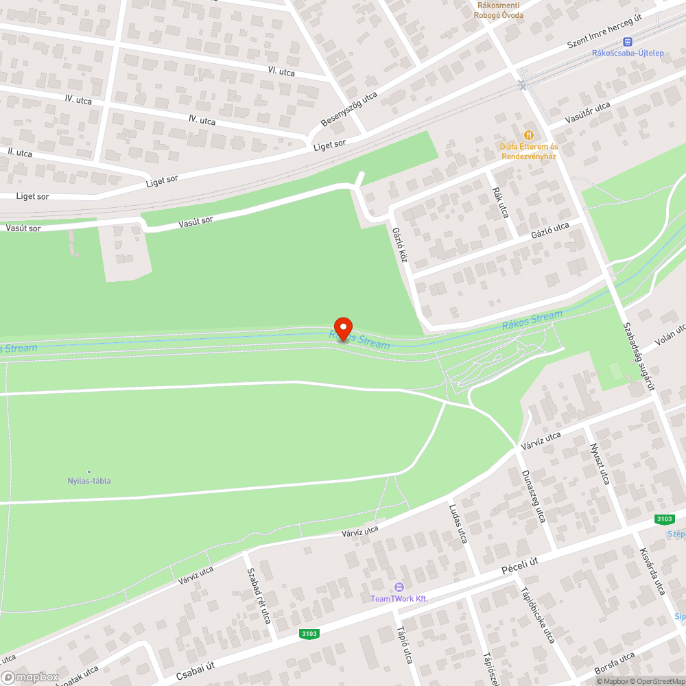 Fa bejelentés helye