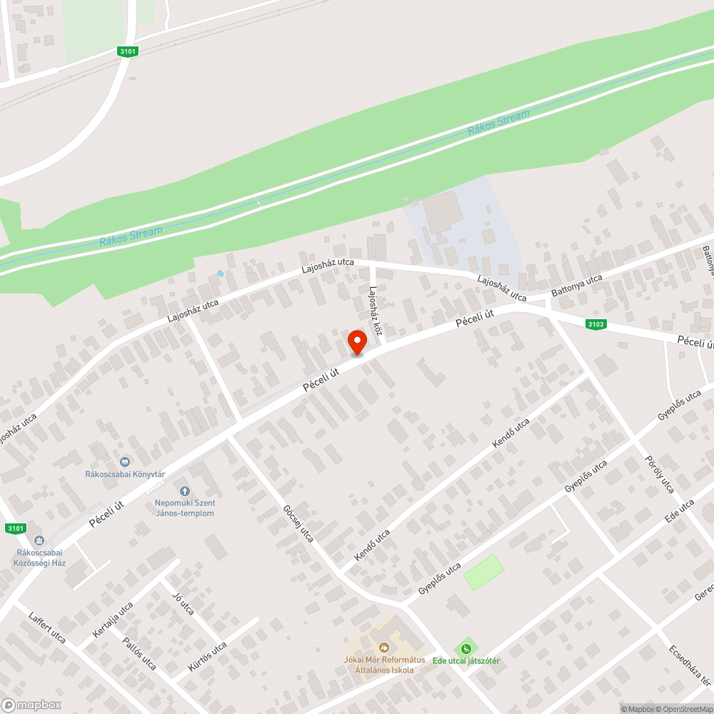 Aknafedél bejelentés helye