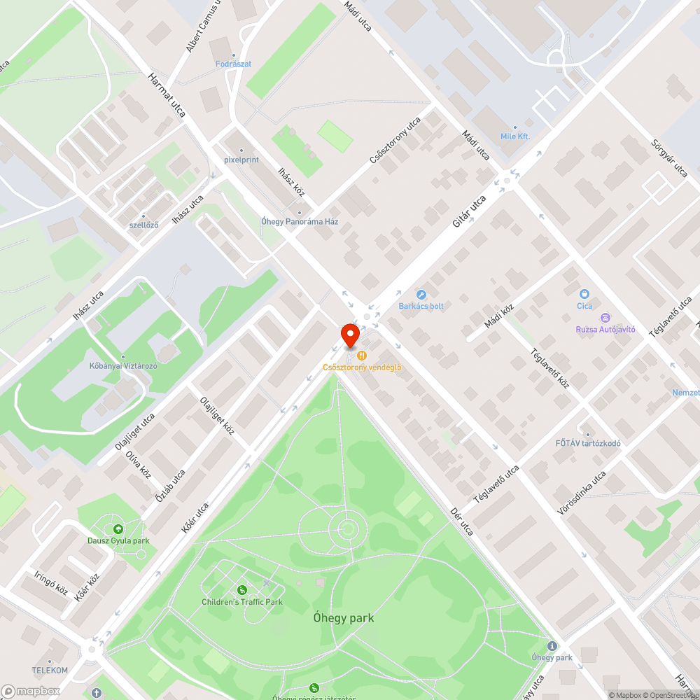 Összevissza felfestés bejelentés helye