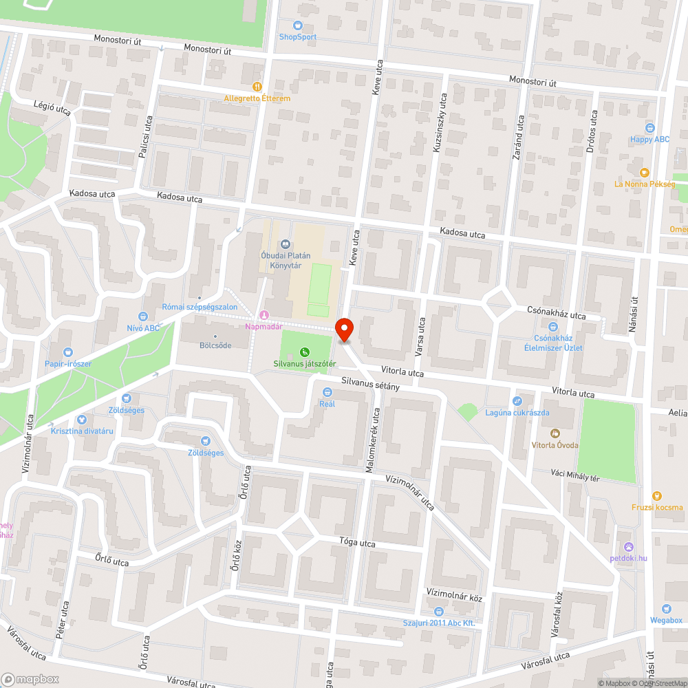 Borzalmas állapotú úttest bejelentés helye