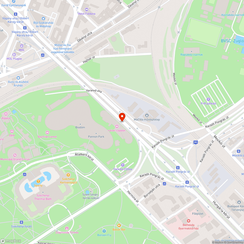 Aknafedél bejelentés helye